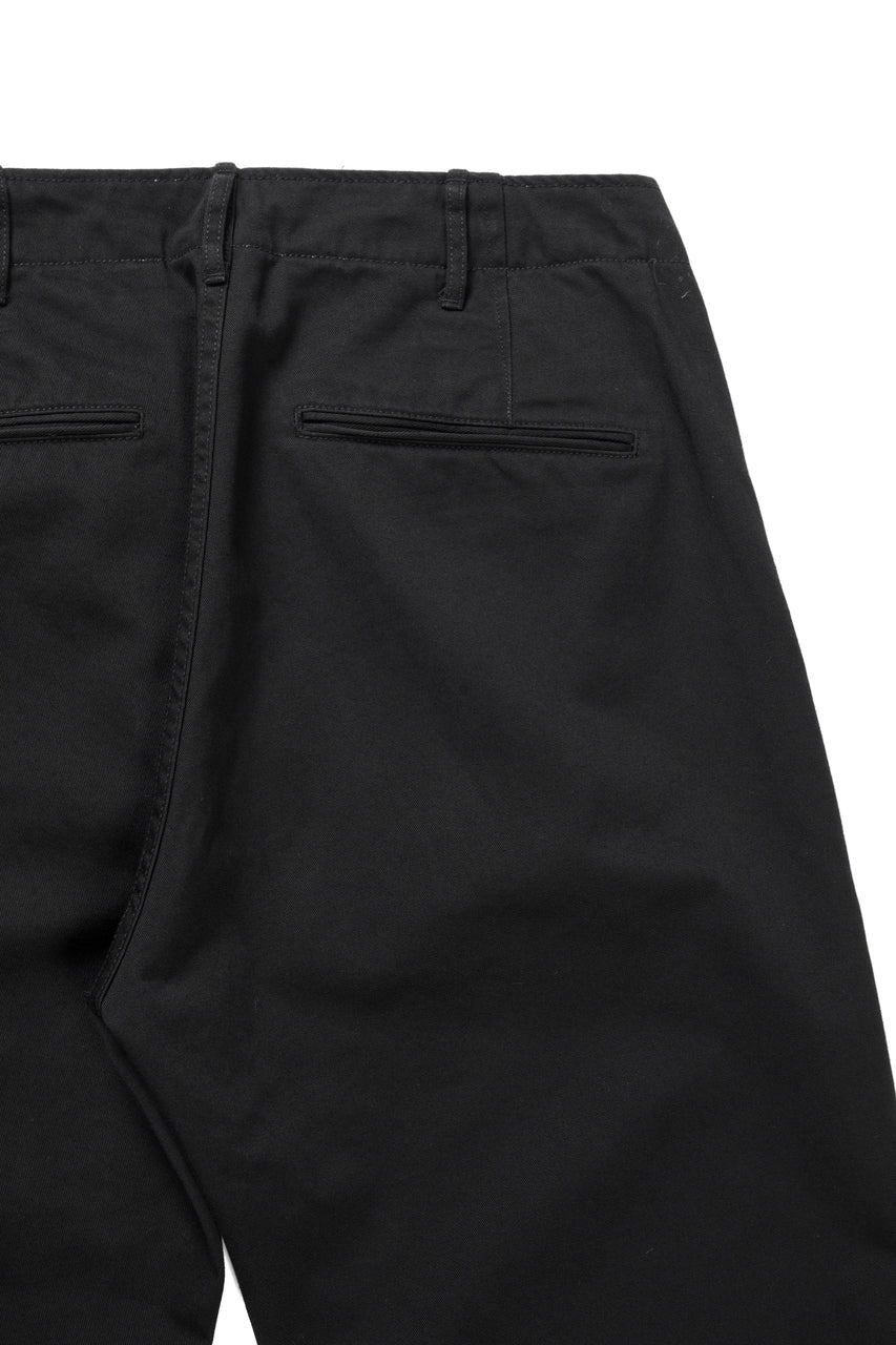 Load image into Gallery viewer, FULLCOUNT 1153 U.S.ARMY TAPERED CHINO TROUSERS (BLACK)