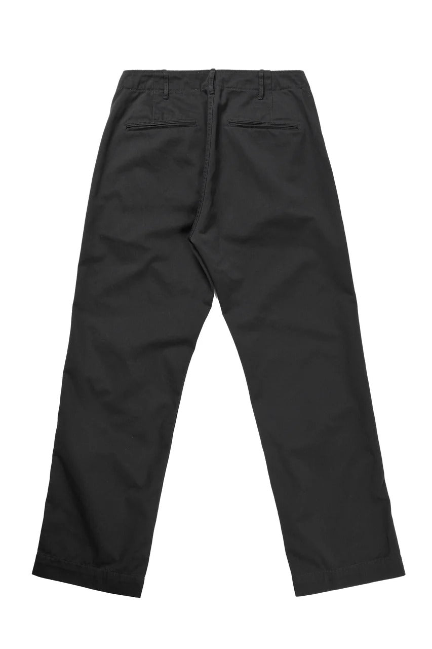 Load image into Gallery viewer, FULLCOUNT 1153 U.S.ARMY TAPERED CHINO TROUSERS (BLACK)