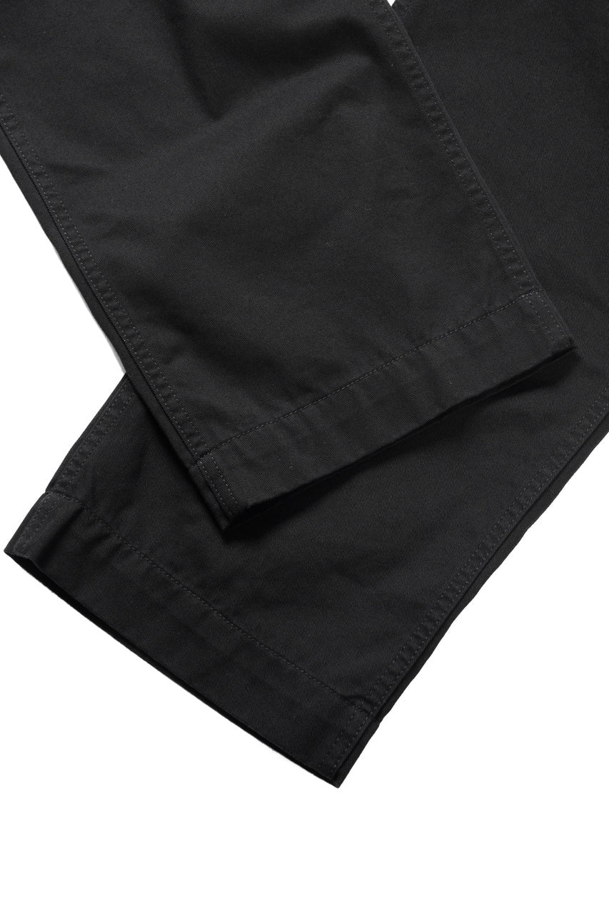 Load image into Gallery viewer, FULLCOUNT 1153 U.S.ARMY TAPERED CHINO TROUSERS (BLACK)