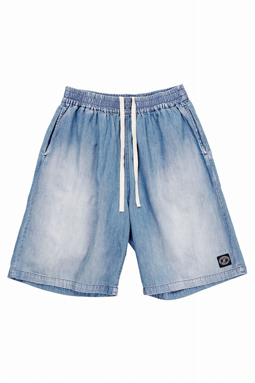 画像をギャラリービューアに読み込む, FULLCOUNT 1143HW-2 Denim Resort Shorts (Indigo Blue)