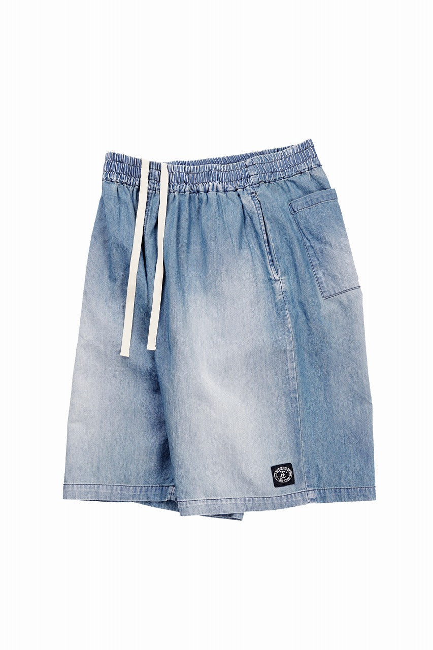 画像をギャラリービューアに読み込む, FULLCOUNT 1143HW-2 Denim Resort Shorts (Indigo Blue)