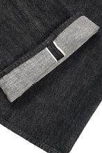 Load image into Gallery viewer, FULLCOUNT 1101BKSS Straight Jeans / 11.5oz Zimbabwe Selvedge Denim (BLACK / ONE WASHED)