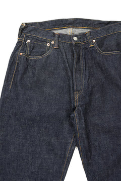 Load image into Gallery viewer, FULLCOUNT 0105W Wide Jeans / 13.7oz Zimbabwe Selvedge Denim (INDIGO BLUE / ONE WASHED)