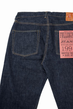 Load image into Gallery viewer, FULLCOUNT 1103W Clean Straight Jeans / 13.7oz Zimbabwe Selvedge Denim (INDIGO BLUE / ONE WASHED)