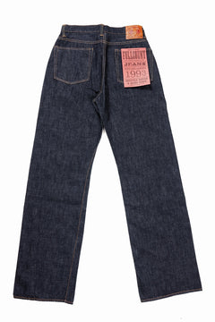 Load image into Gallery viewer, FULLCOUNT 0107W MONROE Wide Straight Jeans / 13.7oz Zimbabwe Selvedge Denim (INDIGO BLUE / ONE WASHED)