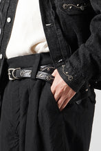 Load image into Gallery viewer, FULLCOUNT × HTC Type-2  Super Smooth Jean Jacket On Studs by Zip Stevenson (BLACK)