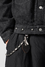 Load image into Gallery viewer, FULLCOUNT × HTC Type-2  Super Smooth Jean Jacket On Studs by Zip Stevenson (BLACK)