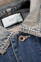 画像をギャラリービューアに読み込む, FULLCOUNT x N/07 exclusive COVER ALL JACKET / 10.5oz Zimbabwe Denim (INDIGO BLUE / EFFECTED)