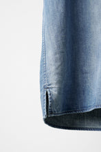 画像をギャラリービューアに読み込む, FULLCOUNT 4100HW-2 Denim Open Collar S/S Shirt (Indigo Blue)