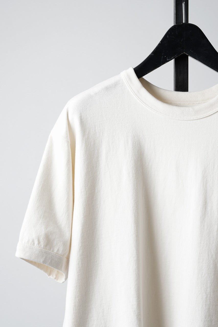 画像をギャラリービューアに読み込む, FULLCOUNT FLAT SEAM HEAVY WEIGHT T SHIRT / ORIGINAL 30/2 TIGHT TENSION JERSEY (ECRU)