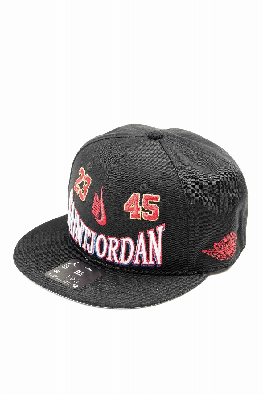 画像をギャラリービューアに読み込む, SAINT Mxxxxxx × JORDAN BRAND / U J PRO CAP S FB STM (BLACK)