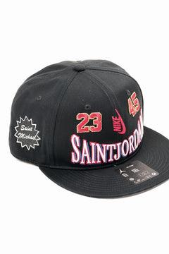 画像をギャラリービューアに読み込む, SAINT Mxxxxxx × JORDAN BRAND / U J PRO CAP S FB STM (BLACK)