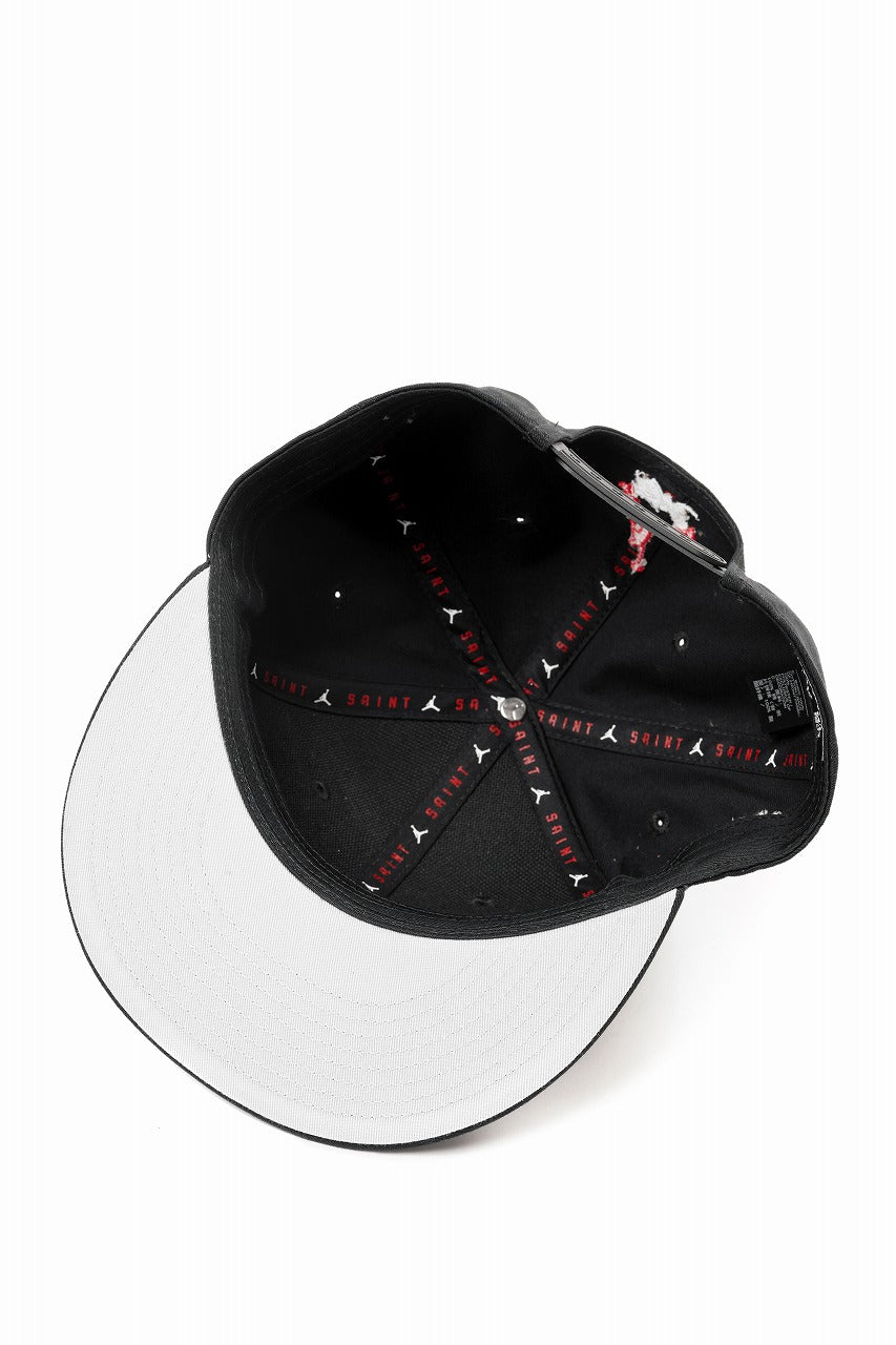 画像をギャラリービューアに読み込む, SAINT Mxxxxxx × JORDAN BRAND / U J PRO CAP S FB STM (BLACK)