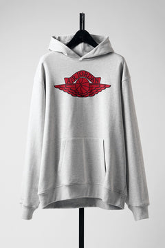 Load image into Gallery viewer, SAINT Mxxxxxx x JORDAN BRAND / M J SM FLEECE HOODIE (GREY)