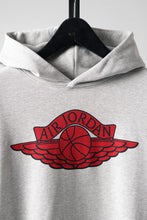 Load image into Gallery viewer, SAINT Mxxxxxx x JORDAN BRAND / M J SM FLEECE HOODIE (GREY)
