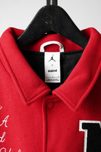 Load image into Gallery viewer, SAINT Mxxxxxx x JORDAN BRAND / M J SM VARSITY JACKET (RED x WHITE)