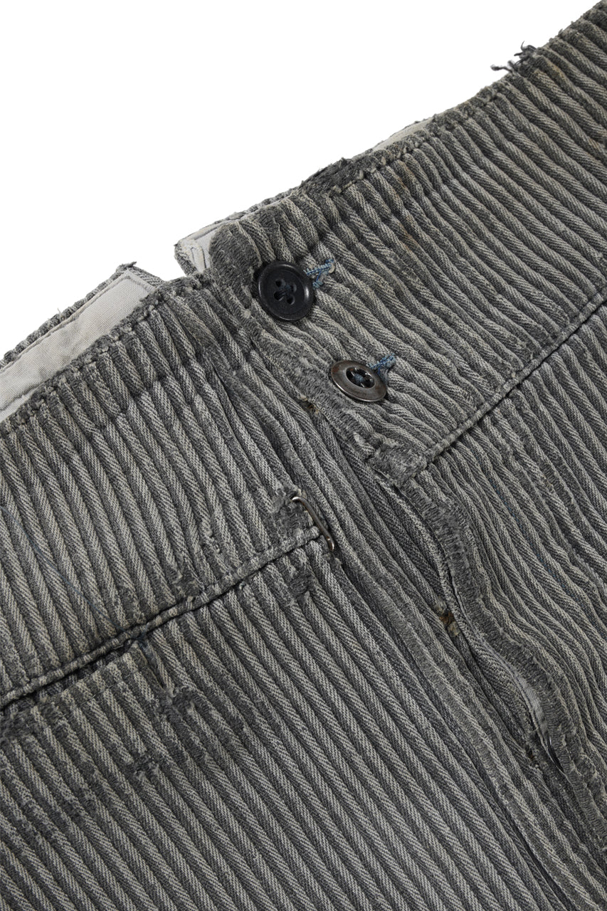 VINTAGE SELECT - 20's FRENCH MOLESKIN WORK TROUSERS