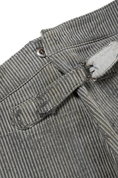 Load image into Gallery viewer, VINTAGE SELECT - 20&#39;s FRENCH MOLESKIN WORK TROUSERS