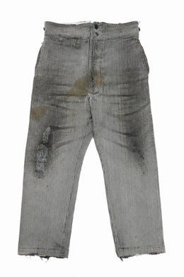 VINTAGE SELECT - 20's FRENCH MOLESKIN WORK TROUSERS