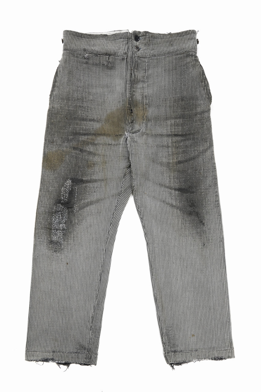 VINTAGE SELECT - 20's FRENCH MOLESKIN WORK TROUSERS