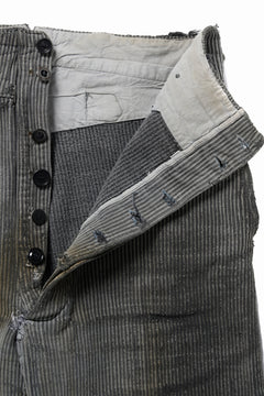 Load image into Gallery viewer, VINTAGE SELECT - 20&#39;s FRENCH MOLESKIN WORK TROUSERS
