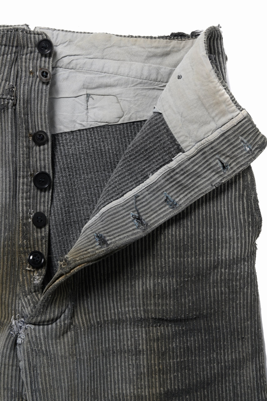 Load image into Gallery viewer, VINTAGE SELECT - 20&#39;s FRENCH MOLESKIN WORK TROUSERS