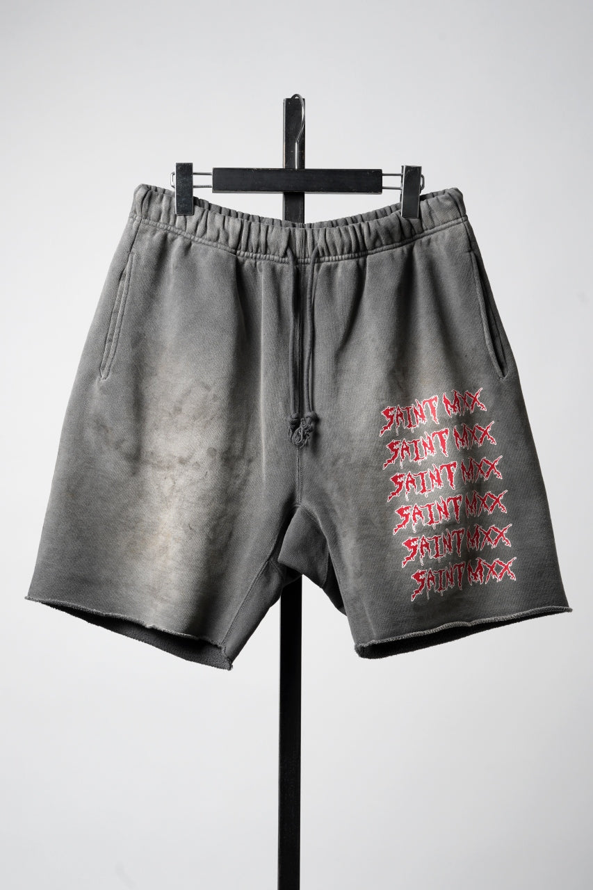SAINT Mxxxxxx SWEAT SHORTS / SAINT MXX (CHARCOAL) – ETERNAL