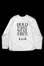 画像をギャラリービューアに読み込む, FULLCOUNT x Stephen Kenny HOLD FAST STAY TRUE L/S T SHIRT / ORIGINAL 30/2 TIGH TENSION JERSEY (WHITE)