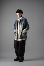 画像をギャラリービューアに読み込む, FULLCOUNT x N/07 exclusive COVER ALL JACKET / 10.5oz Zimbabwe Denim (INDIGO BLUE / EFFECTED)