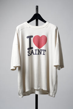 画像をギャラリービューアに読み込む, SAINT Mxxxxxx SS T-SHIRT / FOOTBALL (WHITE)