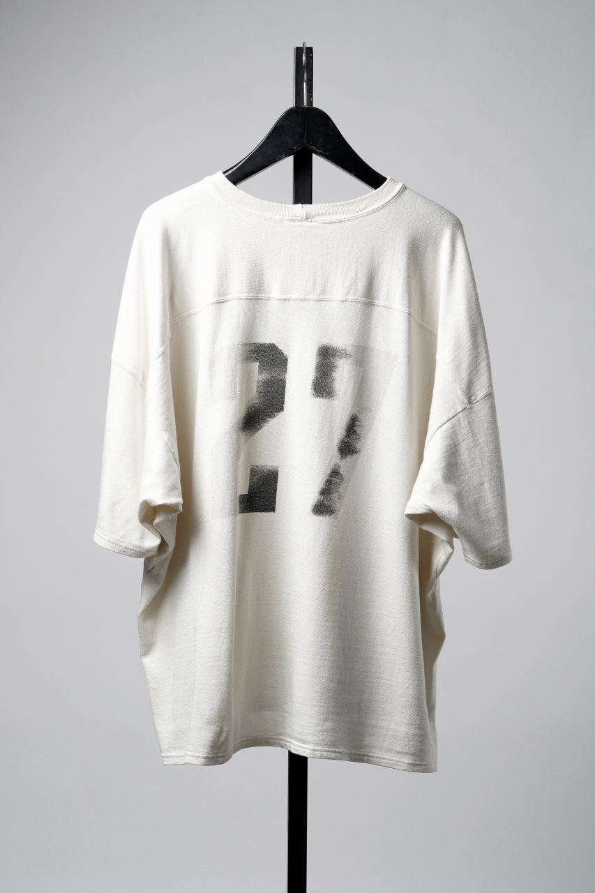 画像をギャラリービューアに読み込む, SAINT Mxxxxxx SS T-SHIRT / FOOTBALL (WHITE)