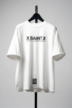 画像をギャラリービューアに読み込む, SAINT Mxxxxxx SS TEE / X SAINT X (WHITE)