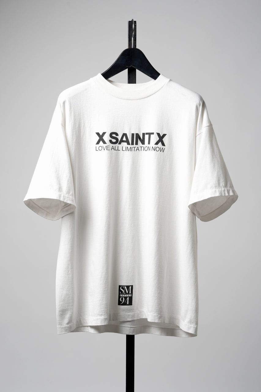 画像をギャラリービューアに読み込む, SAINT Mxxxxxx SS TEE / X SAINT X (WHITE)