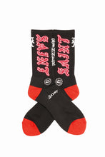 画像をギャラリービューアに読み込む, SAINT Mxxxxxx SOCKS / SAINT (BLACK+RED)