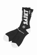 Load image into Gallery viewer, SAINT Mxxxxxx SOCKS / SAINT (BLACK+GREY)