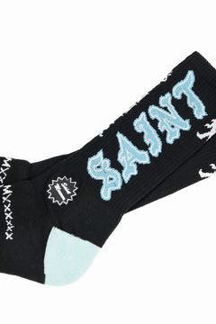 画像をギャラリービューアに読み込む, SAINT Mxxxxxx SOCKS / SAINT (BLACK+BLUE)