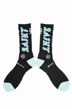 画像をギャラリービューアに読み込む, SAINT Mxxxxxx SOCKS / SAINT (BLACK+BLUE)