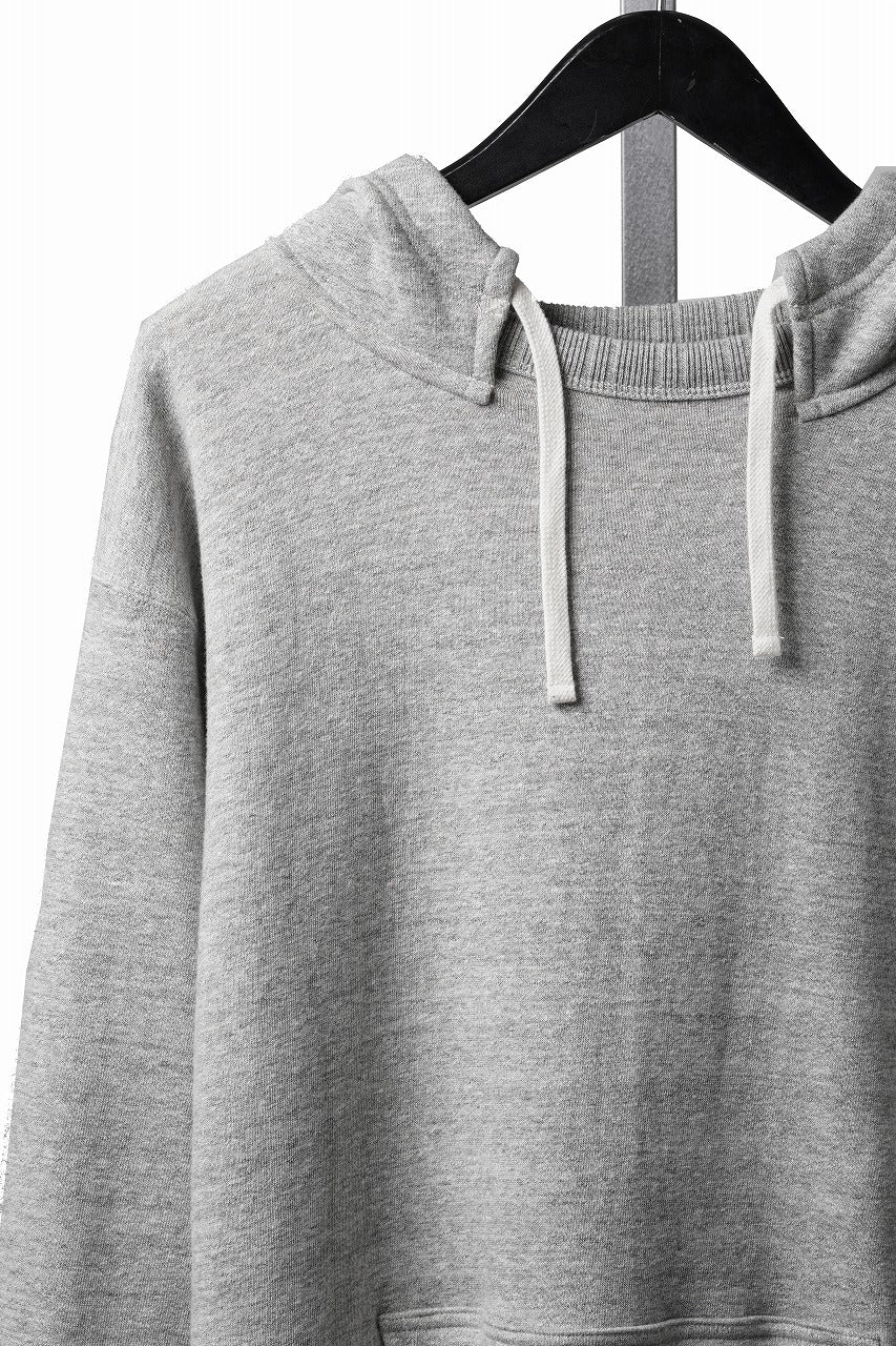 画像をギャラリービューアに読み込む, FULLCOUNT 3745 AFTER HOOD SWEAT SHIRT MOTHER COTTON (HEATHER GRAY)