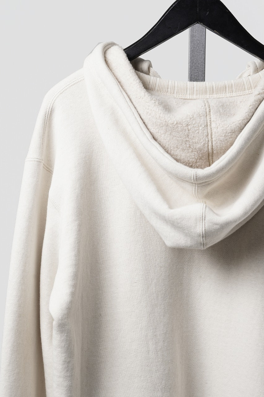 画像をギャラリービューアに読み込む, FULLCOUNT 3745 AFTER HOOD SWEAT SHIRT MOTHER COTTON (ECRU)