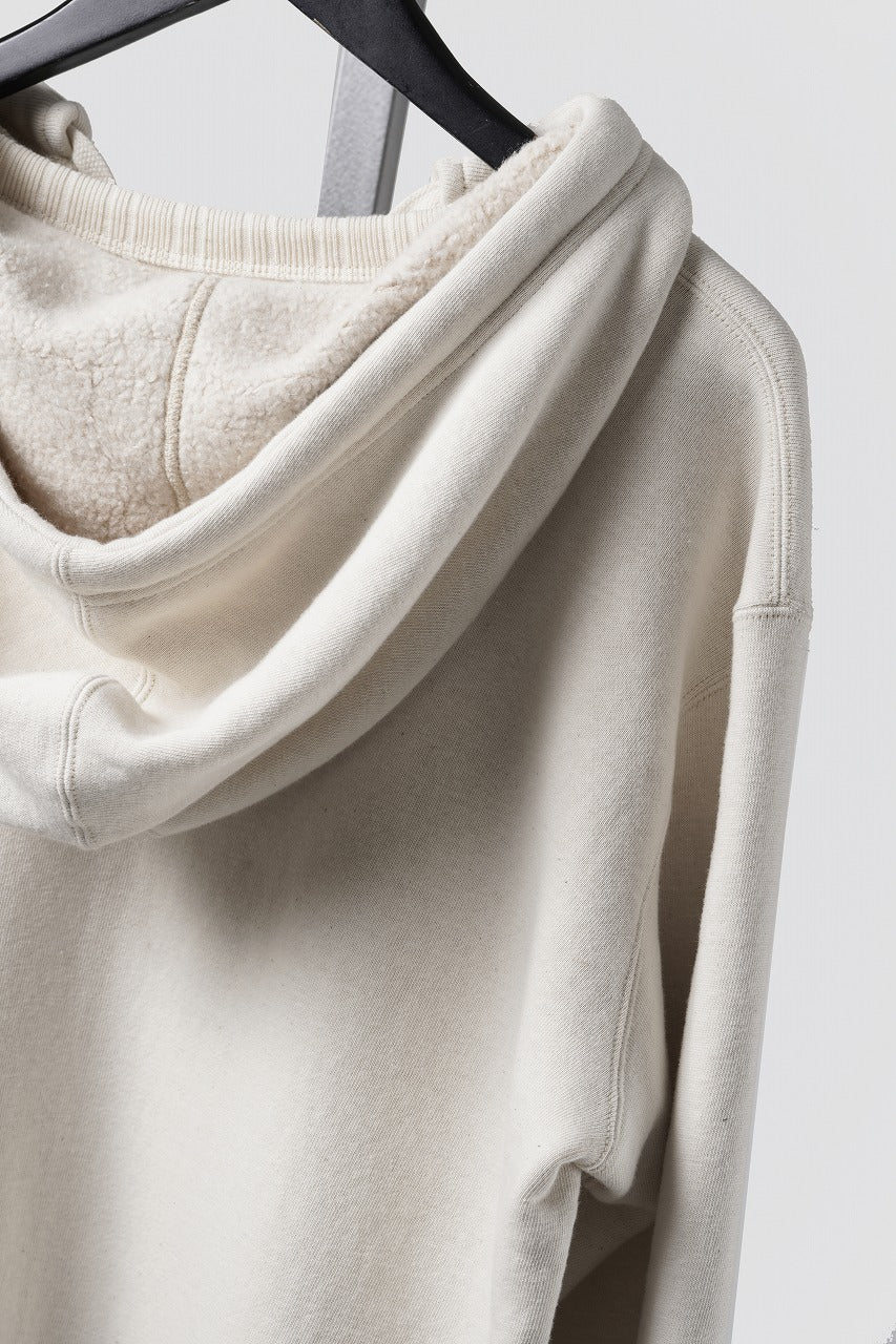 画像をギャラリービューアに読み込む, FULLCOUNT 3745 AFTER HOOD SWEAT SHIRT MOTHER COTTON (ECRU)