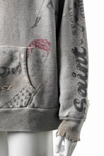 画像をギャラリービューアに読み込む, SAINT Mxxxxxx × Alexis Ross HOODIE / DRAWING (GRAY)
