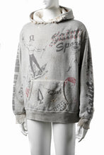 画像をギャラリービューアに読み込む, SAINT Mxxxxxx × Alexis Ross HOODIE / DRAWING (GRAY)