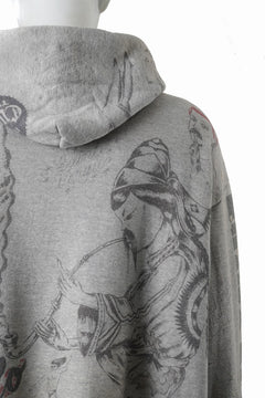 画像をギャラリービューアに読み込む, SAINT Mxxxxxx × Alexis Ross HOODIE / DRAWING (GRAY)