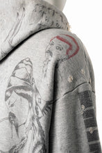 画像をギャラリービューアに読み込む, SAINT Mxxxxxx × Alexis Ross HOODIE / DRAWING (GRAY)