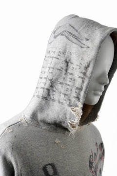 画像をギャラリービューアに読み込む, SAINT Mxxxxxx × Alexis Ross HOODIE / DRAWING (GRAY)