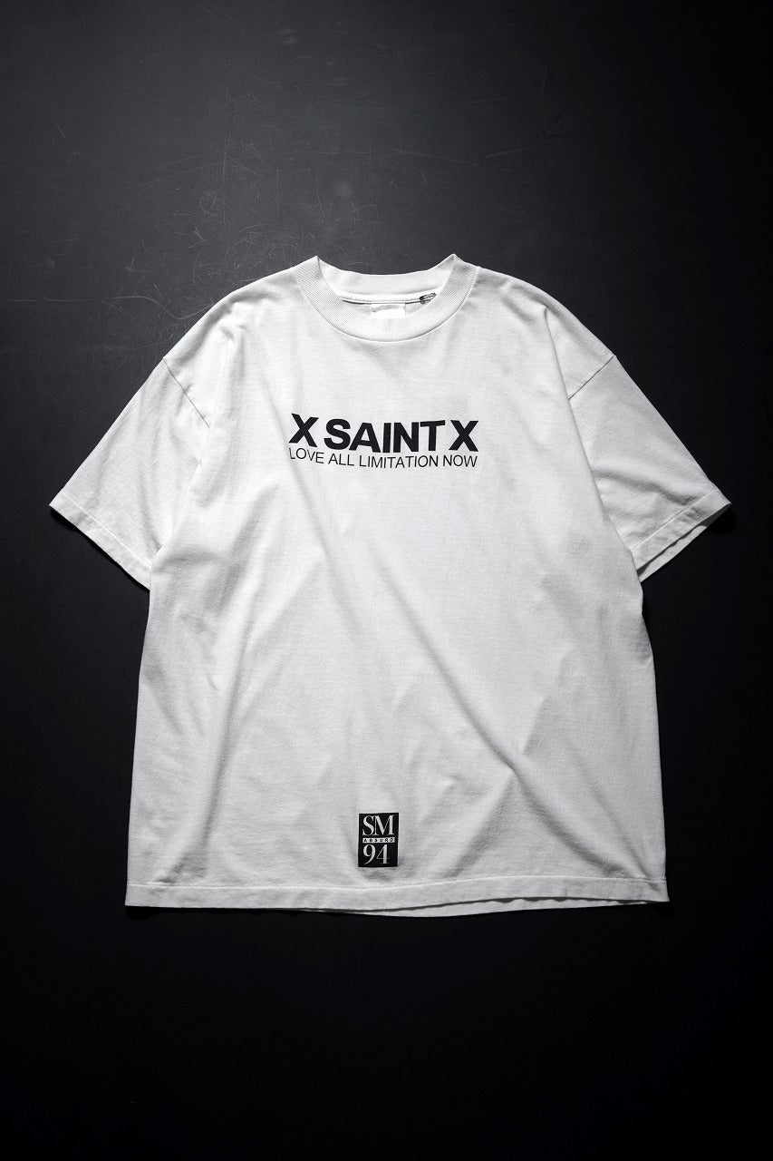 画像をギャラリービューアに読み込む, SAINT Mxxxxxx SS TEE / X SAINT X (WHITE)