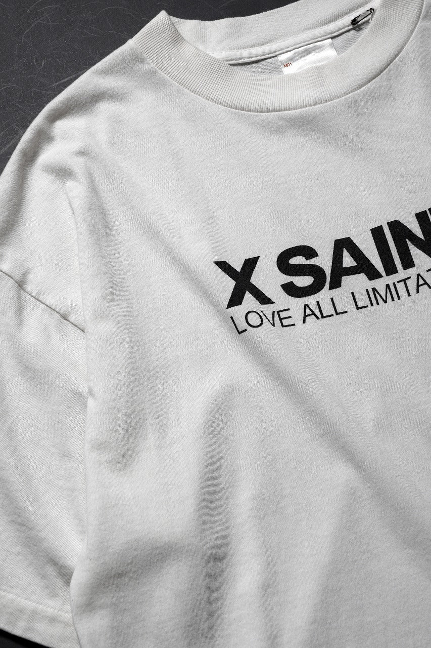 画像をギャラリービューアに読み込む, SAINT Mxxxxxx SS TEE / X SAINT X (WHITE)