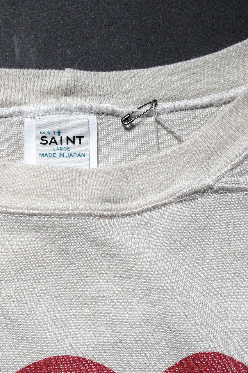 画像をギャラリービューアに読み込む, SAINT Mxxxxxx SS T-SHIRT / FOOTBALL (WHITE)