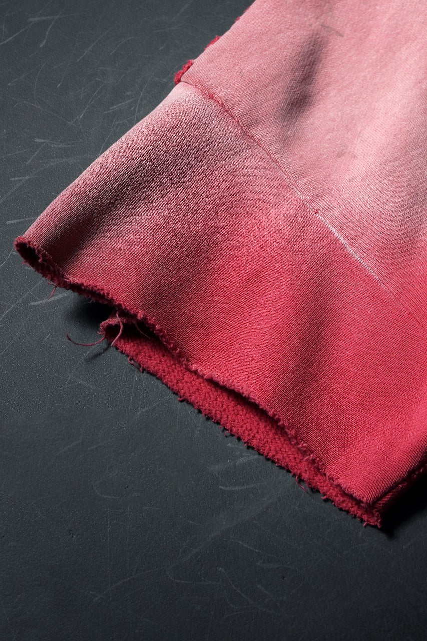 Load image into Gallery viewer, SAINT Mxxxxxx SS HALF ZIP SWEAT / SAINT (RED)