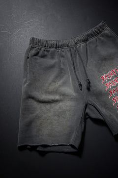 Load image into Gallery viewer, SAINT Mxxxxxx SWEAT SHORTS / SAINT MXX (CHARCOAL)